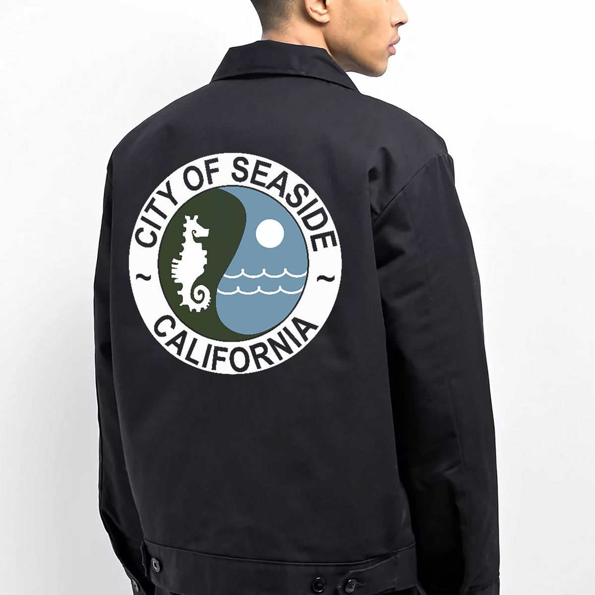 City of Seaside Large Embroidered Patch