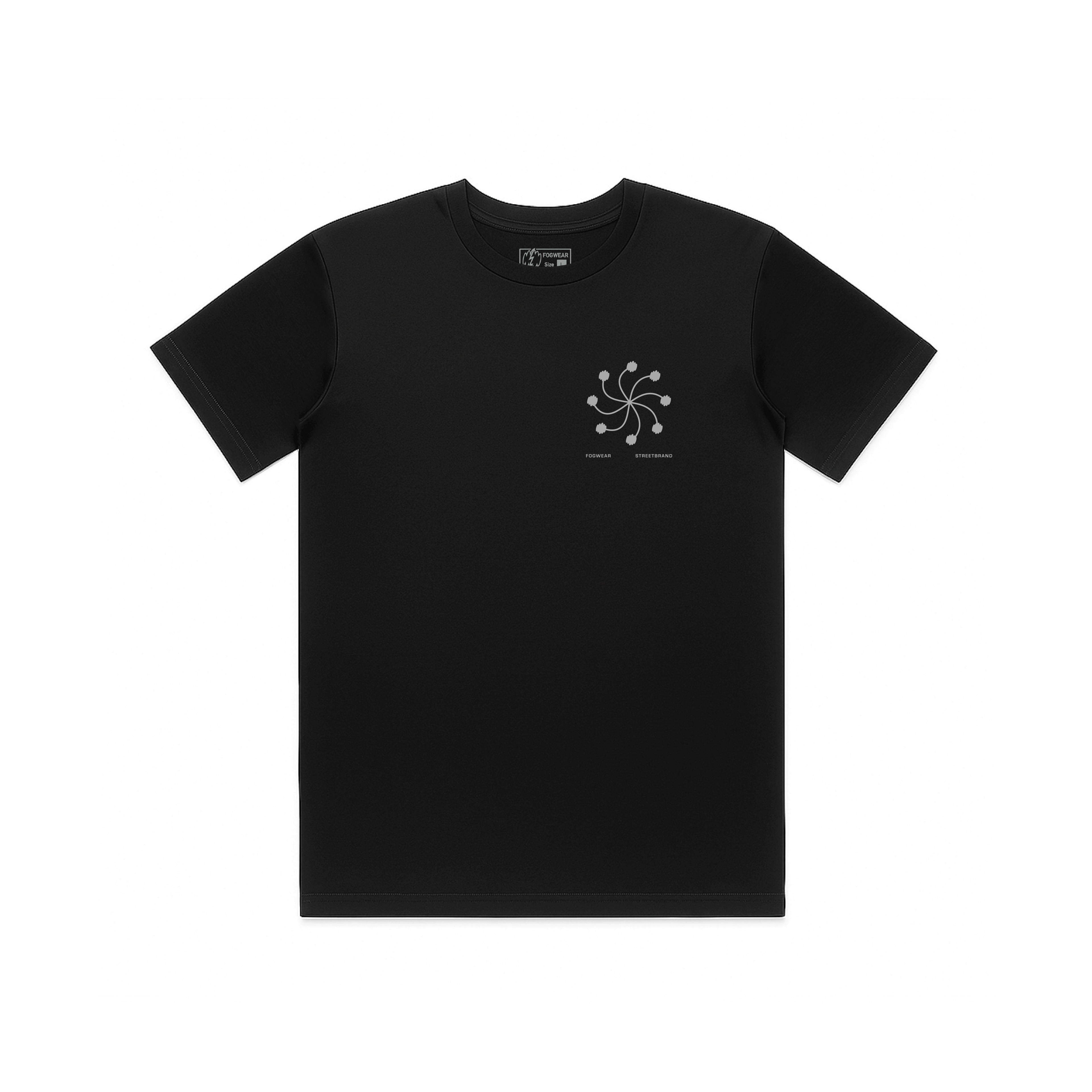 Fog Spiral Reflective Tee